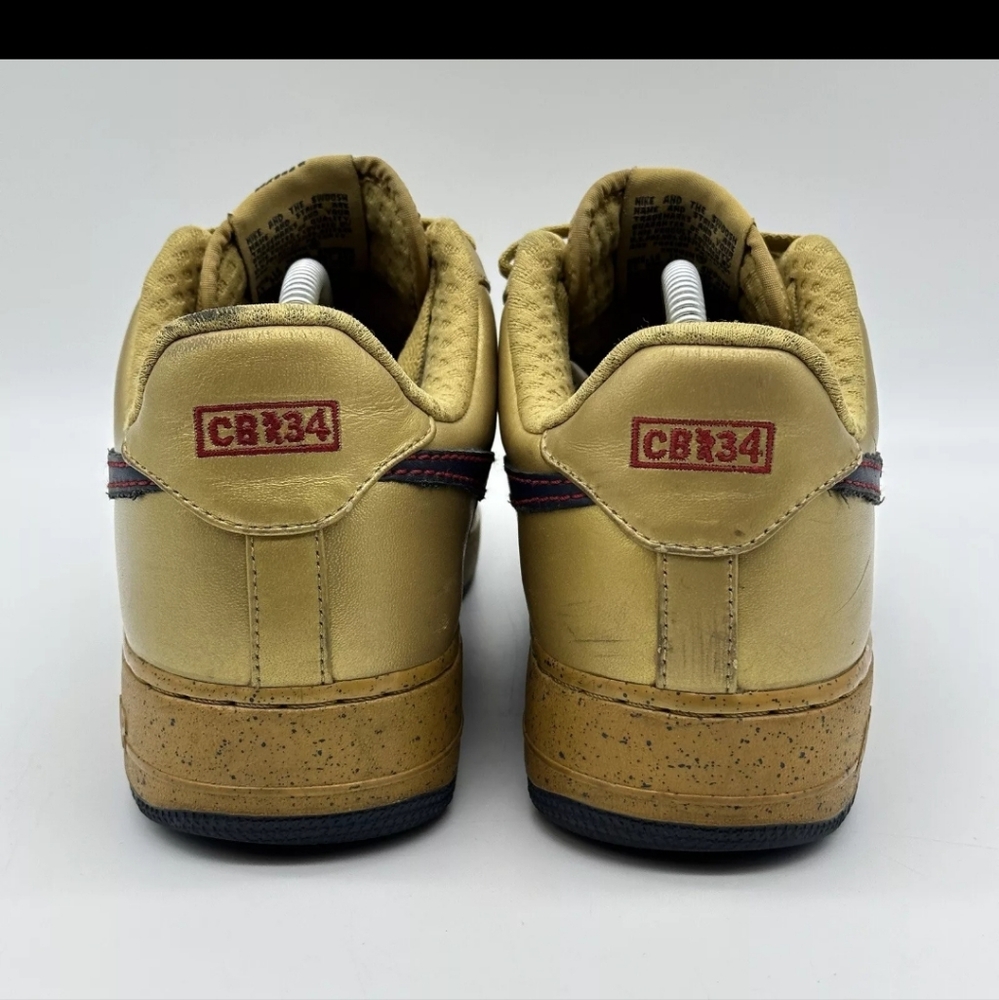 Barkley air force 1 size 9 gold af1 rare - Picture 7 of 10